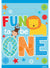 Image of One Wild Boy 1st Birthday 8 Pack Blue Loot Bags