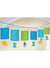 Image of One Wild Boy 1st Birthday Blue Paper Lantern Banner