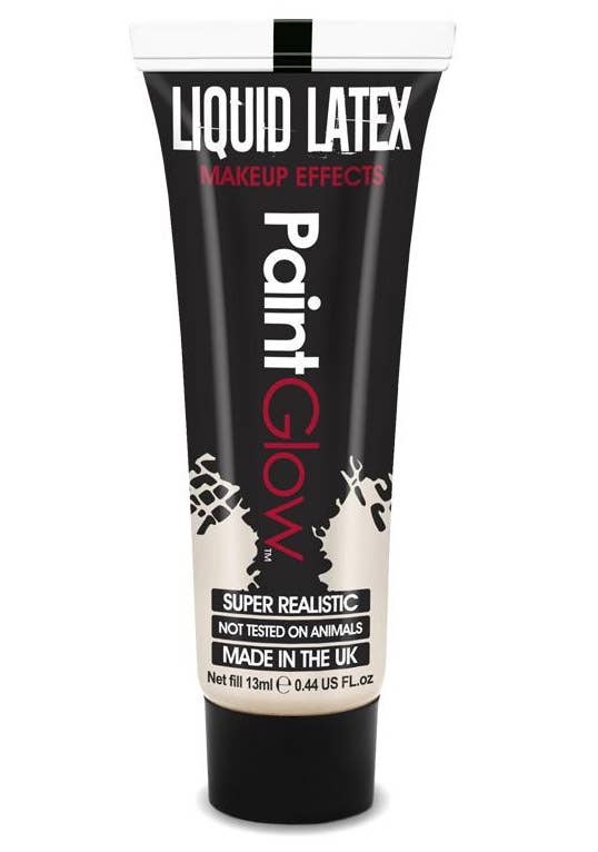PaintGlow White Liquid Latex Halloween Special Effects Makeup