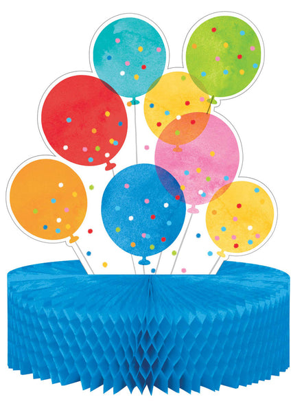 Paint Splatter 30cm Honeycomb Centrepiece Decoration – Main Image