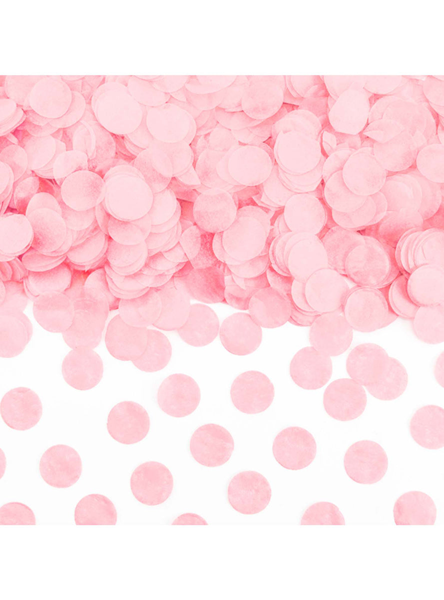Pale Pink 15g Pack Circular Tissue Paper Confetti - Main Image