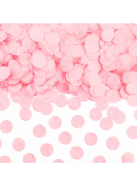Pale Pink 15g Pack Circular Tissue Paper Confetti - Main Image