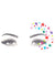 Image of Party Popper Rainbow Stars Stick On Face Jewels