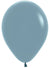 Image of Pastel Dusk Blue Single Small 12cm Air Fill Latex Balloon