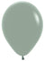 Image of Pastel Dusk Laurel Green Single Small 12cm Air Fill Latex Balloon