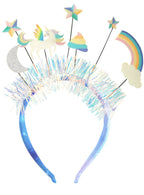 Image of Glittery Pastel Unicorn Theme Costume Headband
