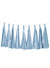 Image of Pastel Matte Blue 9 Pack 35cm Of Decorative Tassels - Main Image