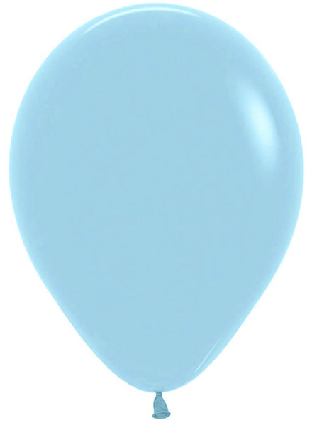 Image of Pastel Matte Blue Single 30cm Latex Balloon