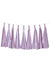 Image of Pastel Matte Lavender 9 Pack 35cm Of Decorative Tassels - Main Image
