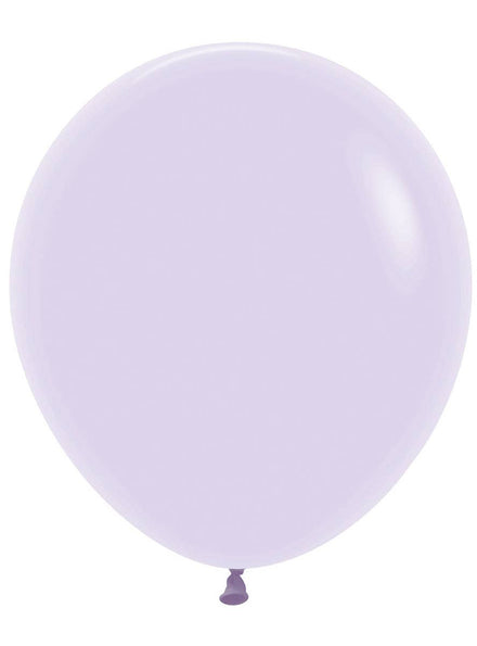 Image of Pastel Matte Lilac 6 Pack 45cm Latex Balloons