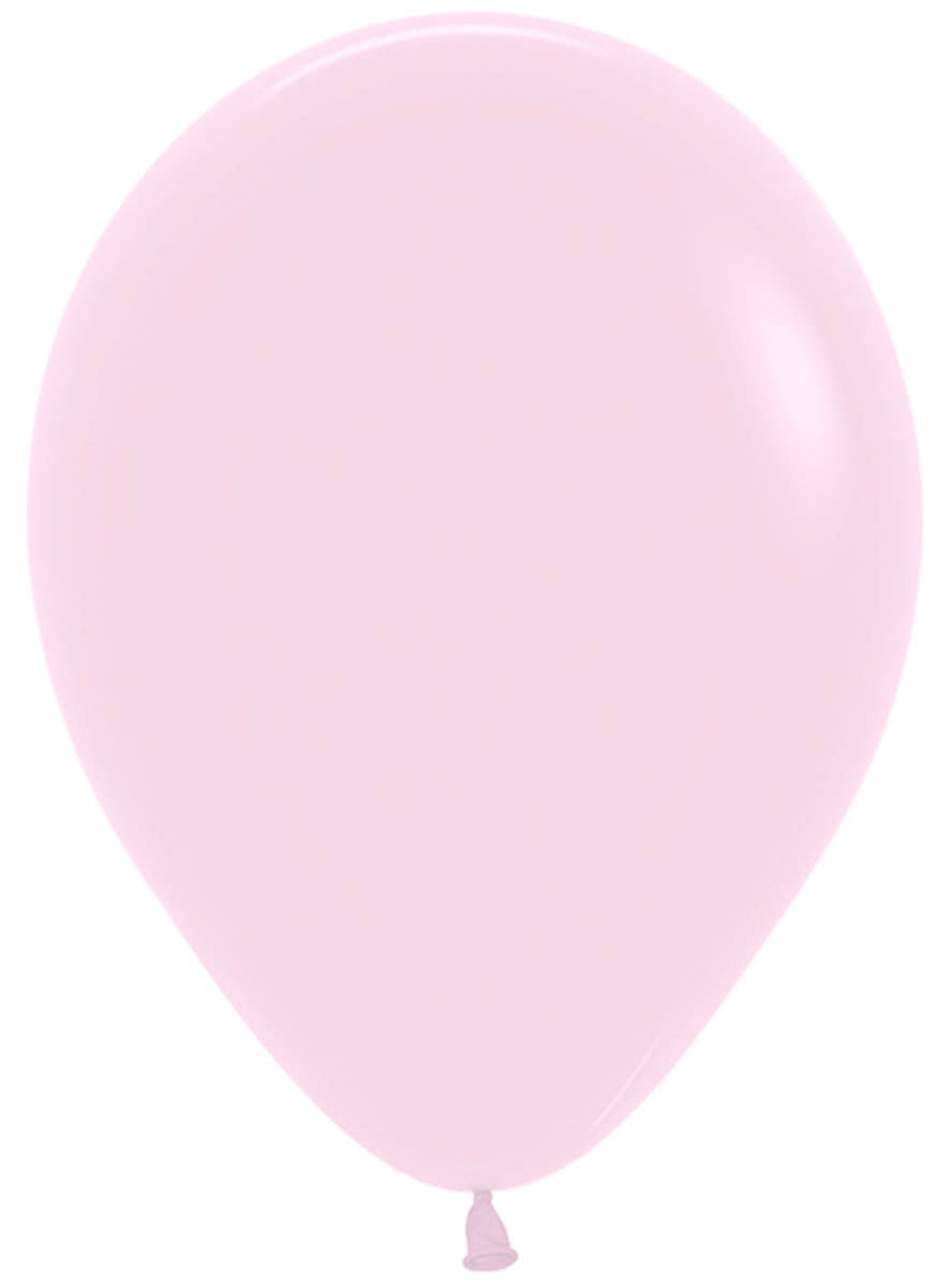 Image of Pastel Matte Pink Single Small 12cm Air Fill Latex Balloon