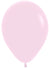 Image of Pastel Matte Pink Single Small 12cm Air Fill Latex Balloon