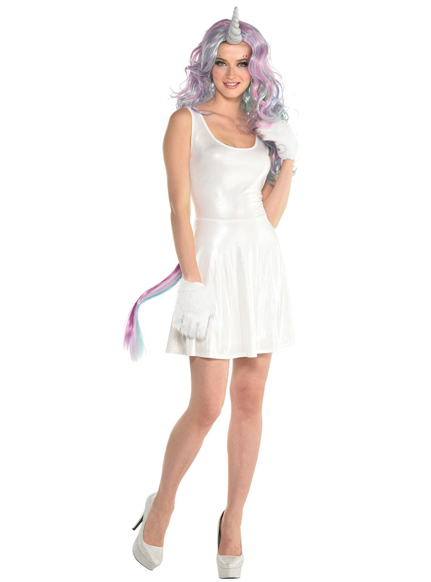 Rainbow Hair Unicorn Tail