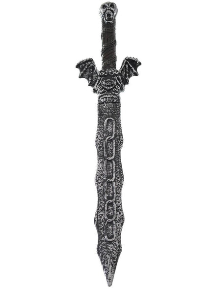 Rustic Aged Silver Costume Sword