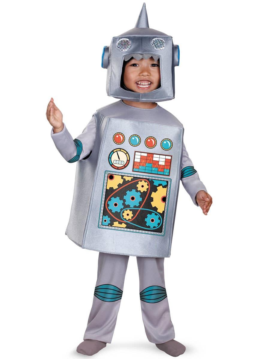 Toddler Boys Retro Robot Costume