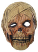 Deluxe Full Head Decaying Mummy Scary Latex Halloween Mask - Front View Image