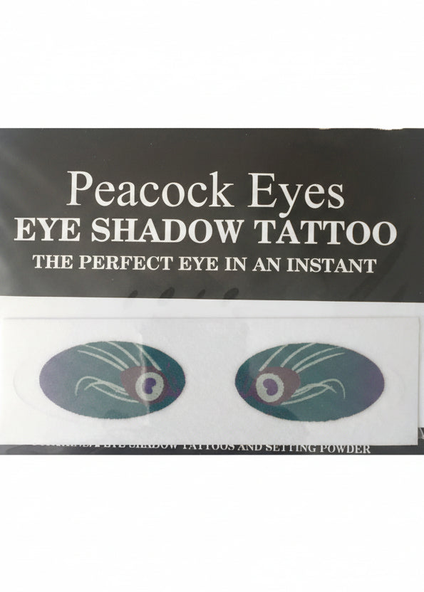 Peacock Eyes Eyeshadow Tattoo Costume Makeup