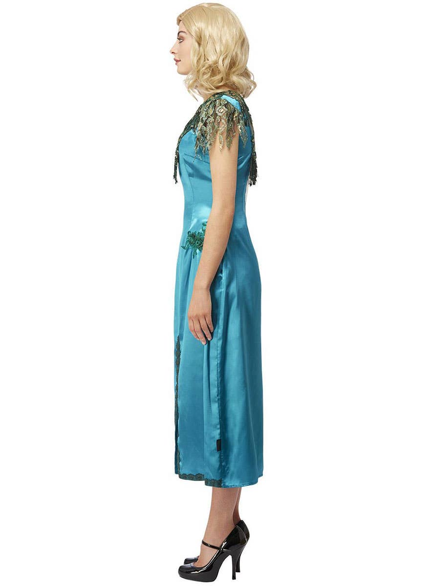 grace shelby green dress Grace Burgess' (Annabelle Wallis) green dress as seen in Peaky Blinders 2x05