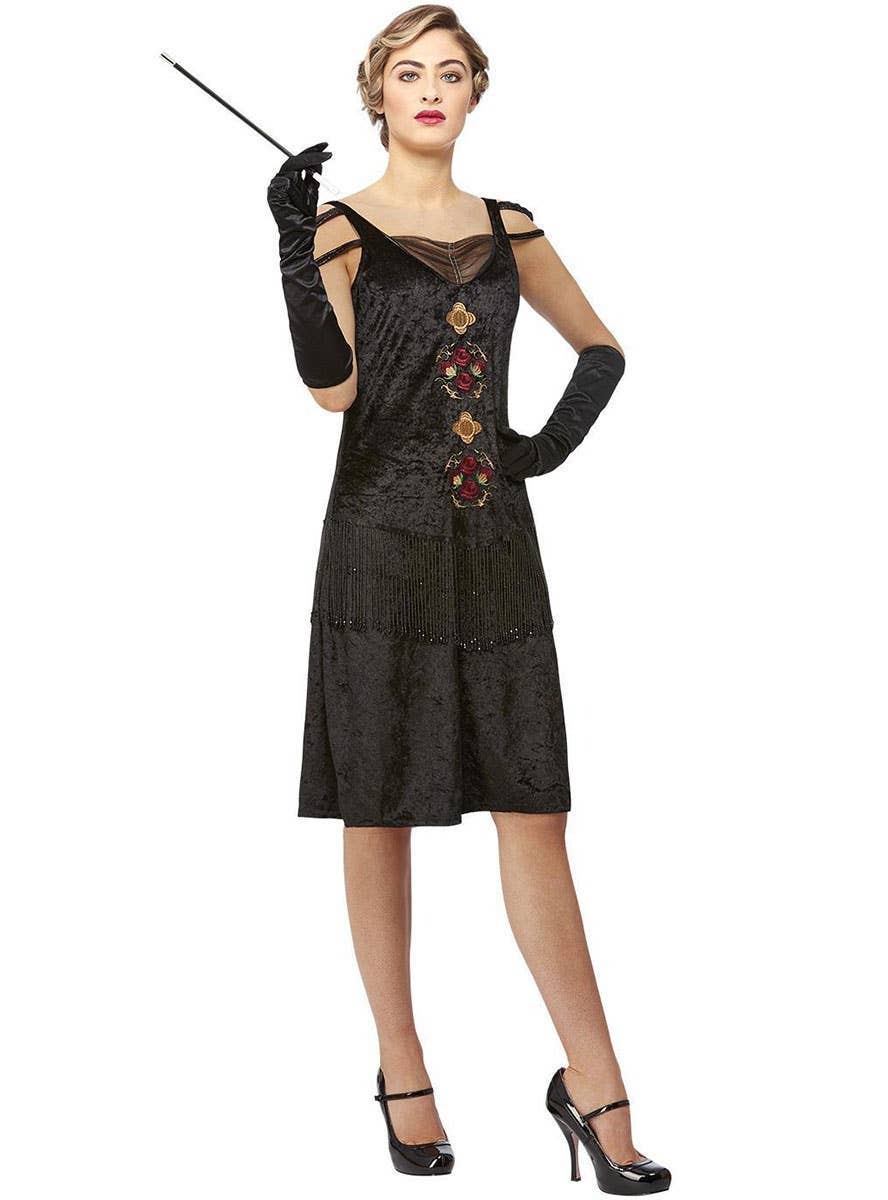 Image of Polly Gray Women's Plus Size Peaky Blinders Costume - Alternate Front View