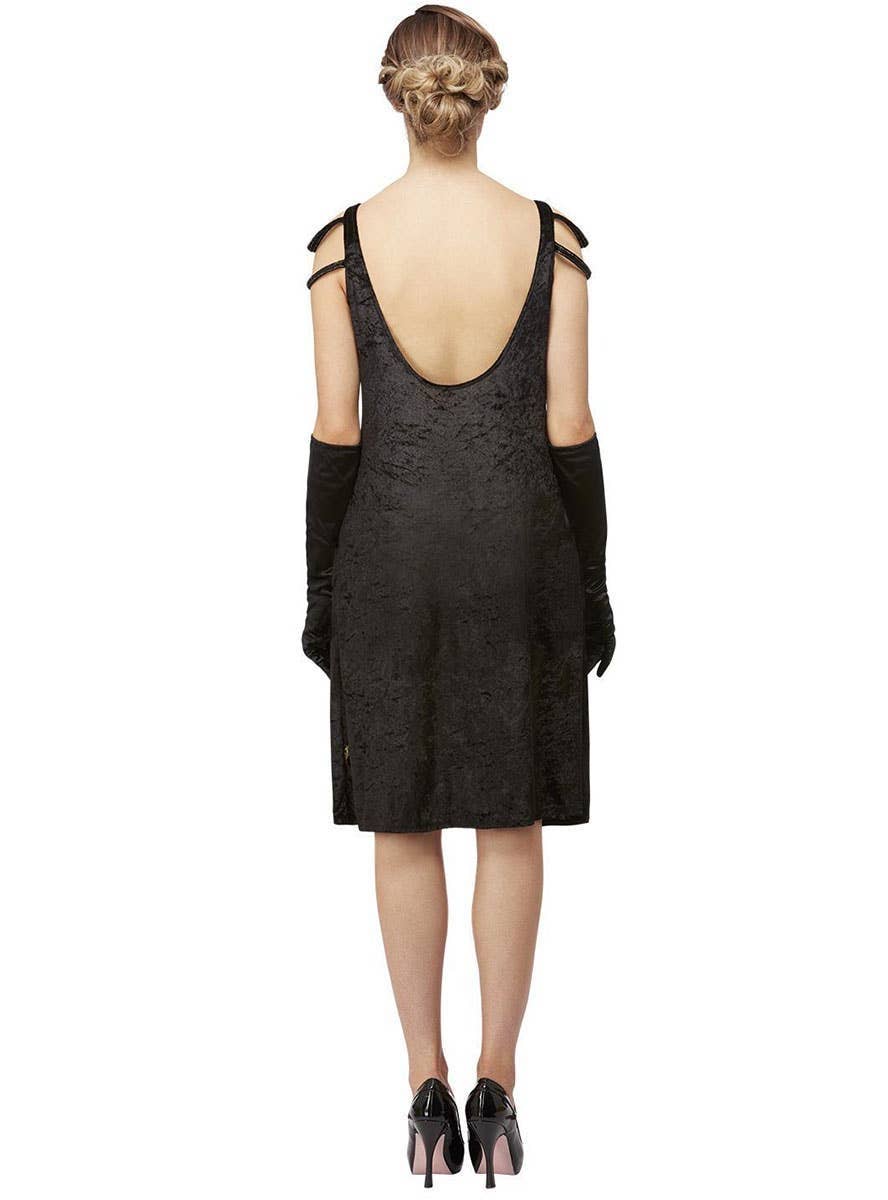 Image of Polly Gray Women's Plus Size Peaky Blinders Costume - Back View