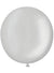 Image of Pearl Silver 1 Pack 90cm Latex Balloons