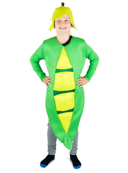 Peas in a Pod Novelty Kids Food Costume - Main Image