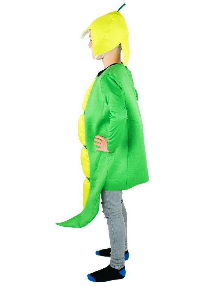 Peas in a Pod Novelty Kids Food Costume - Side Image