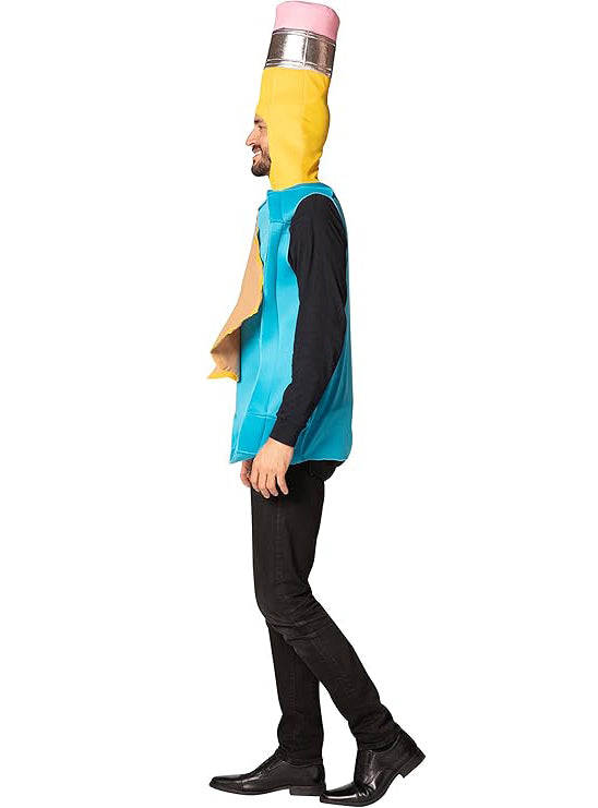 Pencil Sharpener Novelty Adults Costume - Side Image