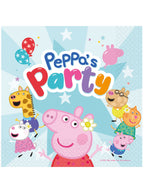 Peppa Pig Lunch Napkins 16 Pack - Main Image