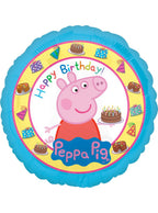 Peppa Pig Happy Birthday Balloon - Main Image
