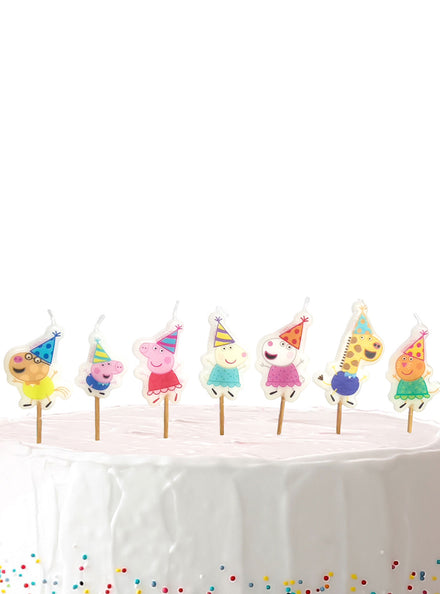 Peppa Pig Candles 7 Pack - Main Image