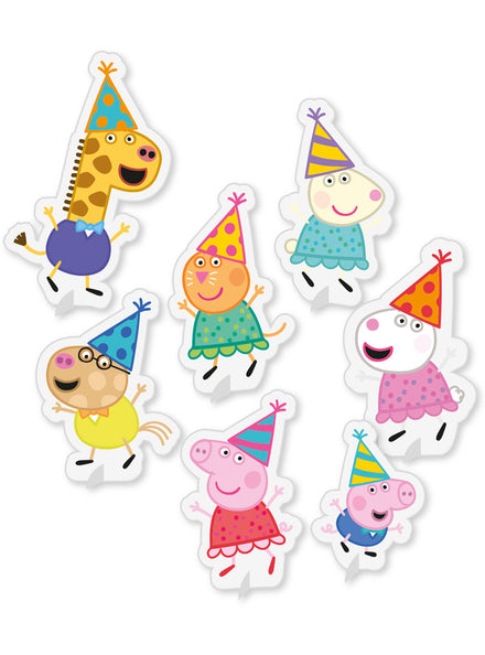 Peppa Pig Table Decoration Kit 7 Pack - Main Image