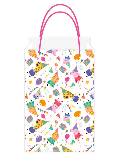 Peppa Pig Loot Bags 8 Pack - Main Image