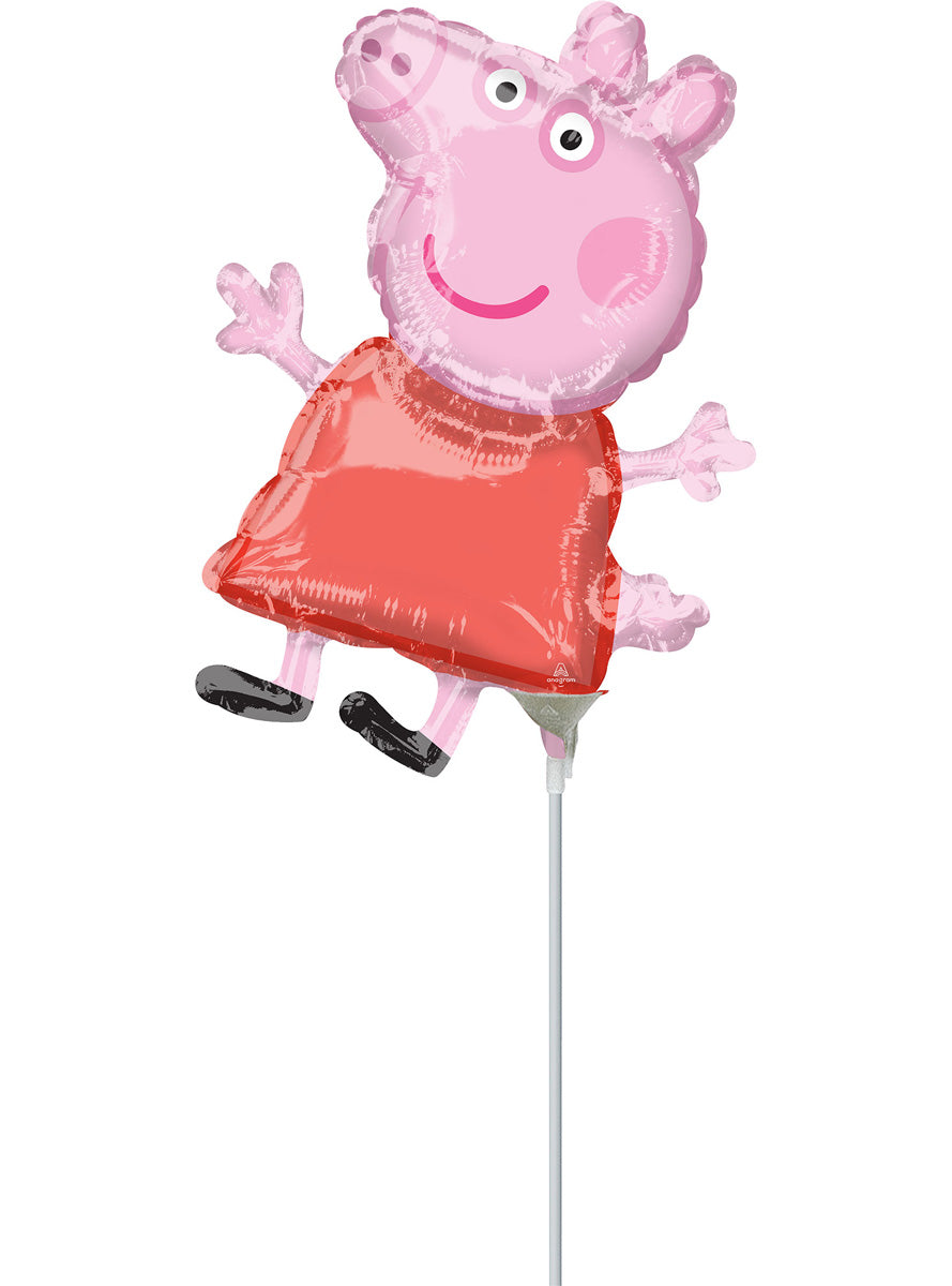 Peppa Pig Heat Seal Mini Balloon - Main Image