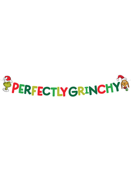 Perfectly Grinchy Christmas Ribbon Garland
