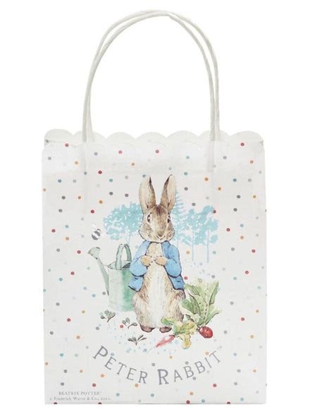 Peter Rabbit 6 Pack Paper Party Favour Bags - Main Image