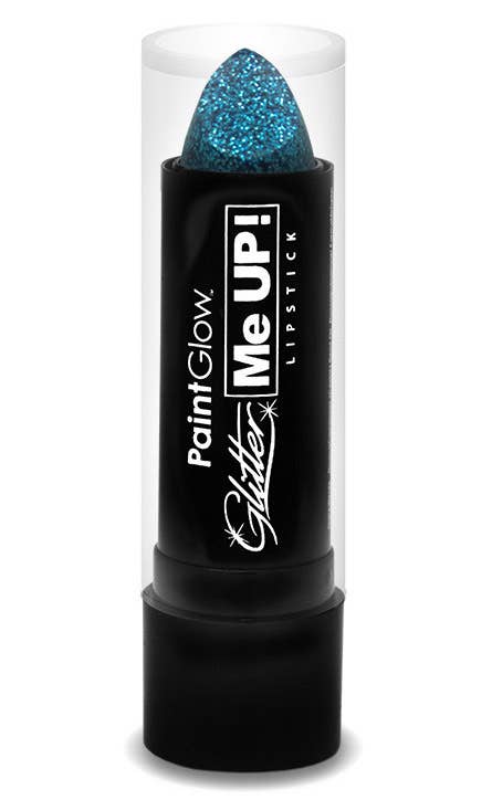 Blue Glitter Costume Lipstick | Blue Lipstick Makeup with Glitter