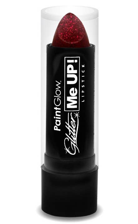 Red Glitter Lipstick Base Image