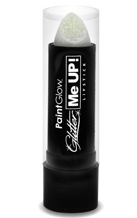 White Glitter Lipstick Base Image
