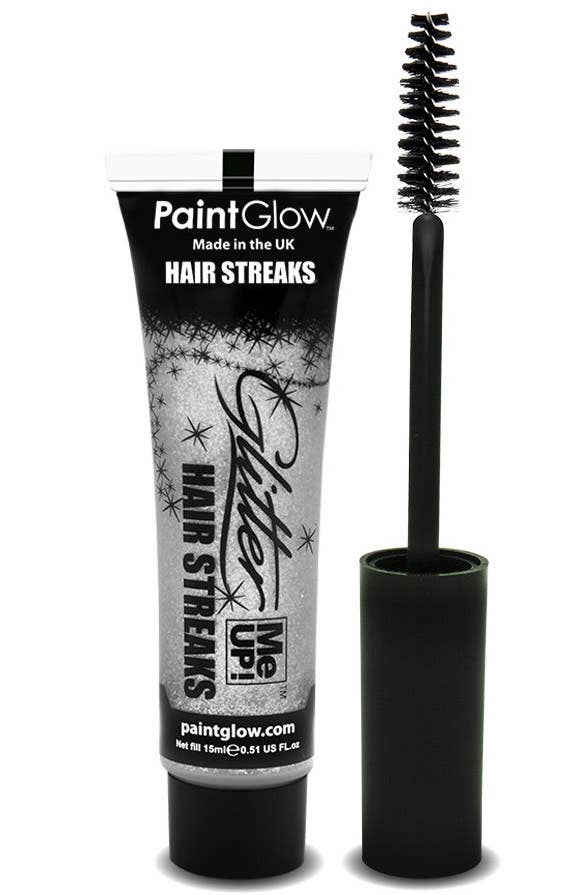 Silver Glitter Me Up Hair Streak Mascara Main Image