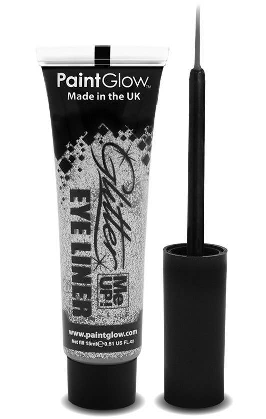 Silver glitter me up eyeliner base image
