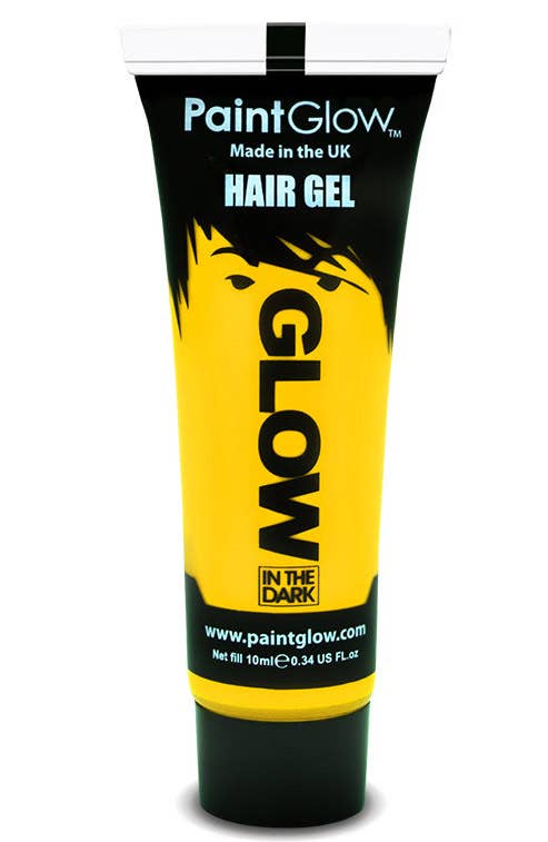 Yellow Glow In The Dark Hair Gel Base Image