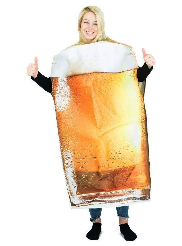 Pint of Beer Novelty Adults Costume - Alternative Image