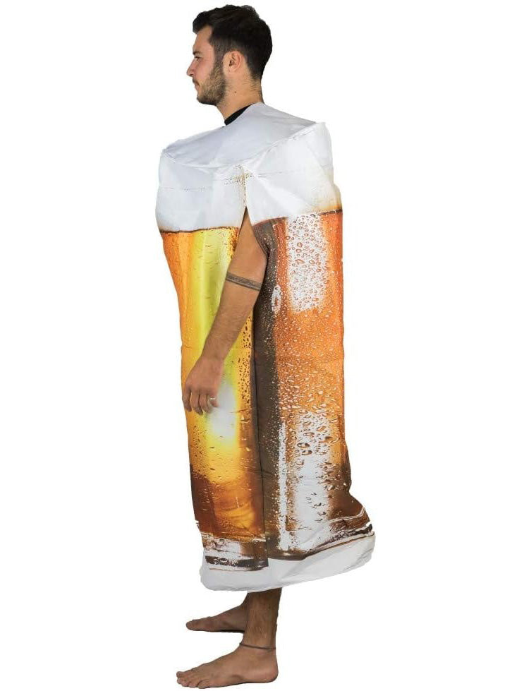 Pint of Beer Novelty Adults Costume - Side Image