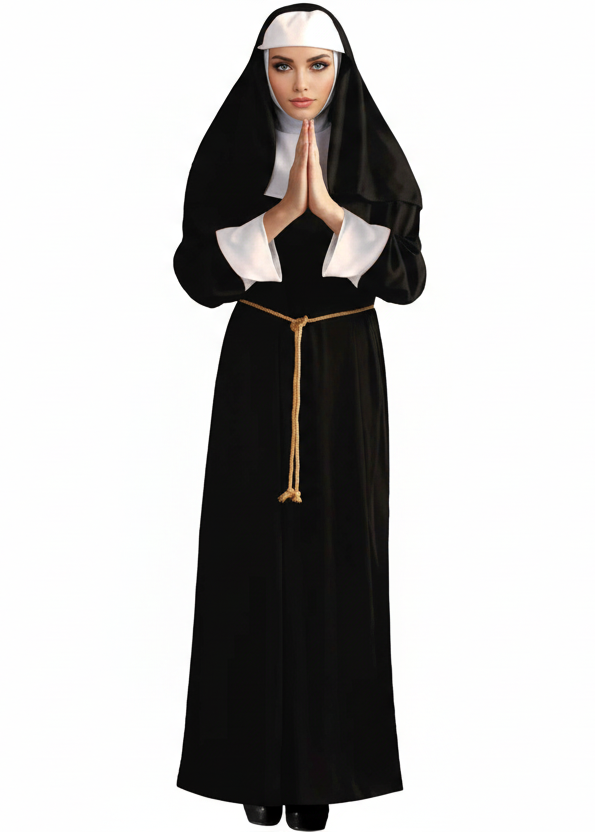 Pious Nun Womens Religious Costume - Main Image