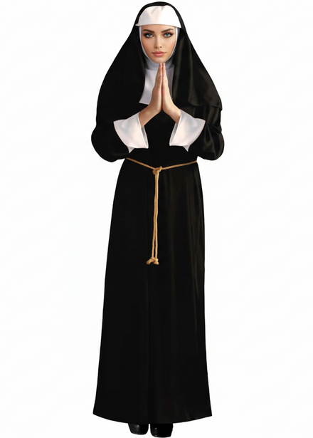 Pious Nun Womens Religious Costume - Main Image