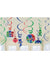 Image Of PJ Masks Hanging Spirals Party Decoration