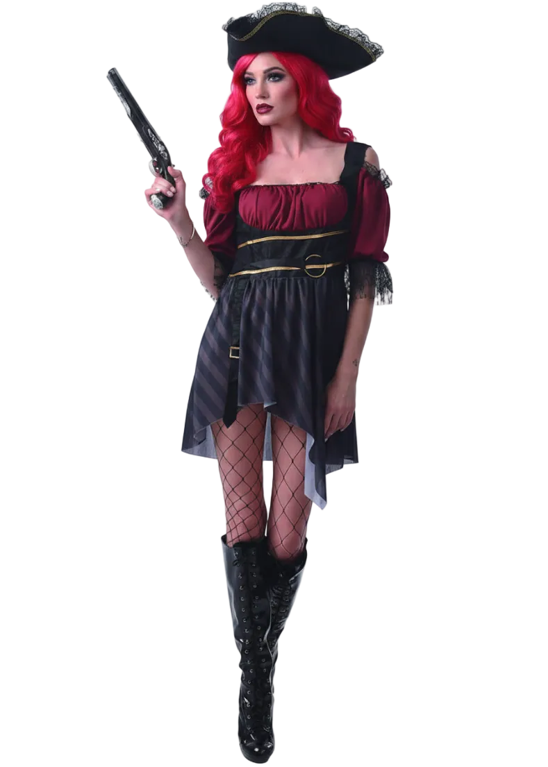 Pirate Fancy Dress Costume for Women - main image