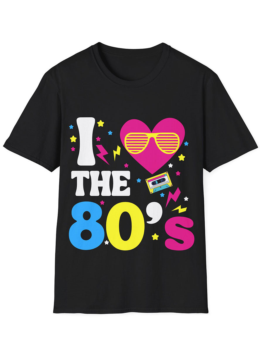 Plus Size I Love the 80s Costume Shirt