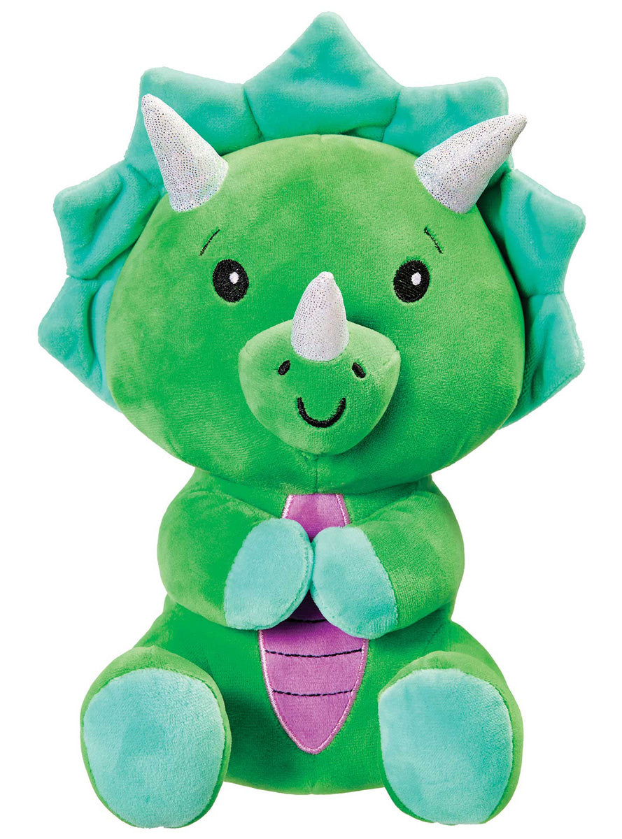 Plush Green Dinosaur 20cm Balloon Weight - Main Image